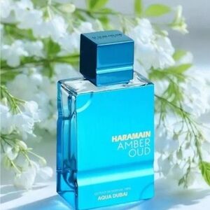 AL HARAMAIN Amber Oud Aqua Dubai rxtrait perfum 75 ml new in box seal UN…